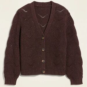 Old Navy brown cardigan
